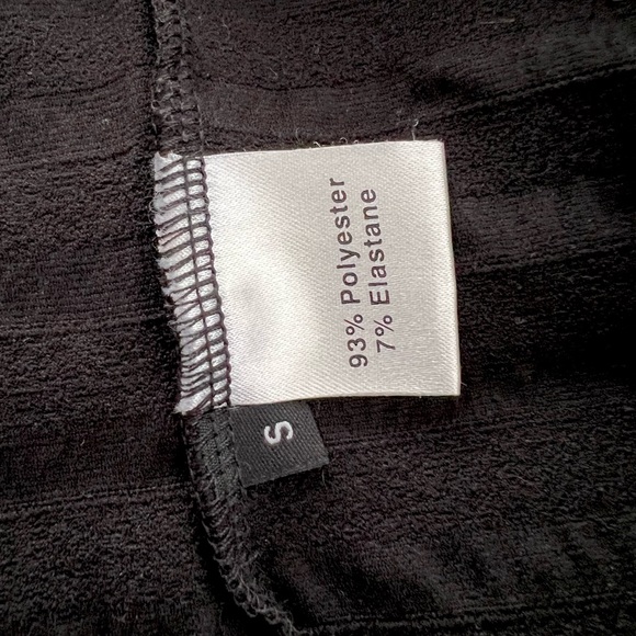 Vintage Rodebjer Black Ruffle Open Front Cardigan Size S Small - Picture 5 of 8